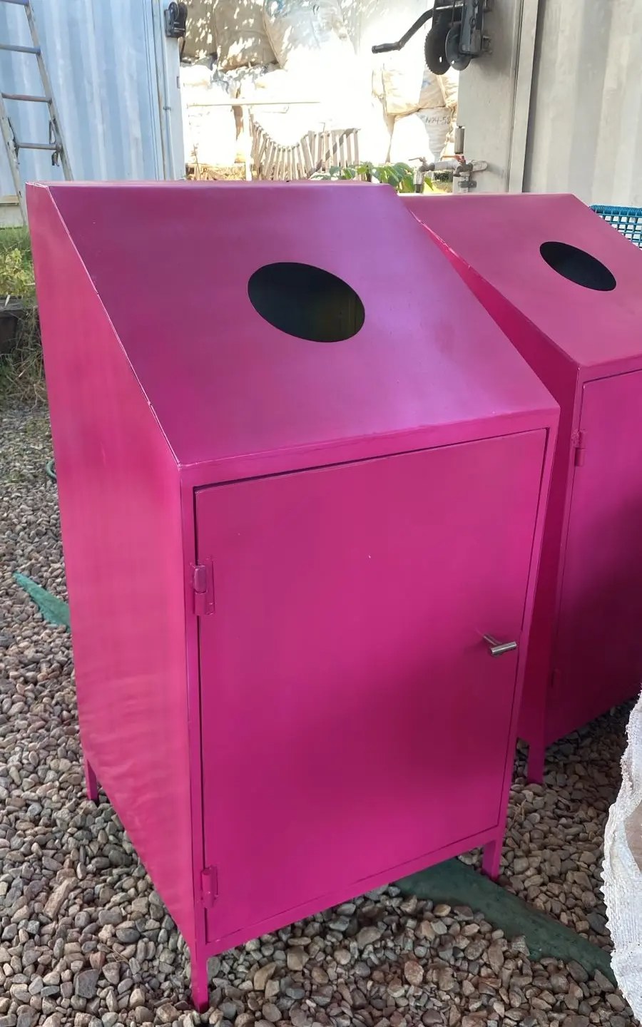 TT Campaign — Recycling bins on the street